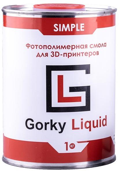 Фотополимерная смола Gorky Liquid Simple желтый 1кг